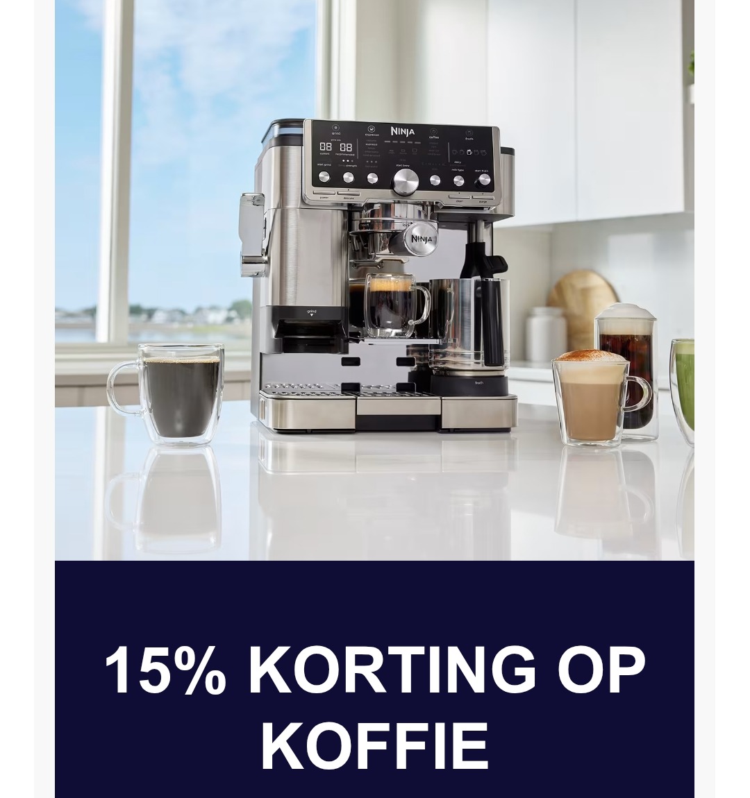15% extra korting in de outlet Ninja