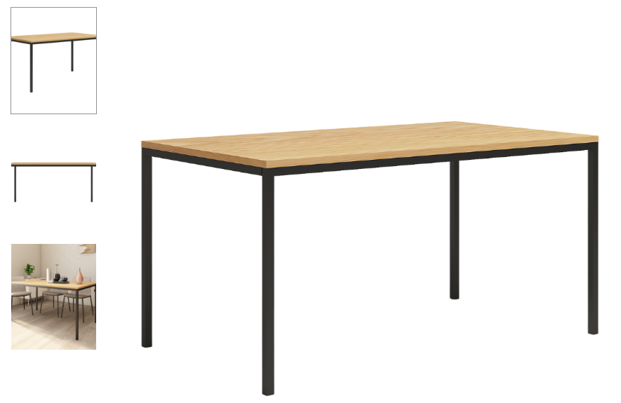 Eettafel 160 cm voor slechts 79 euro!