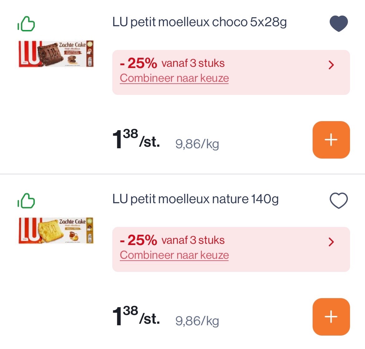 Lu moelleux koekjes in mooie korting