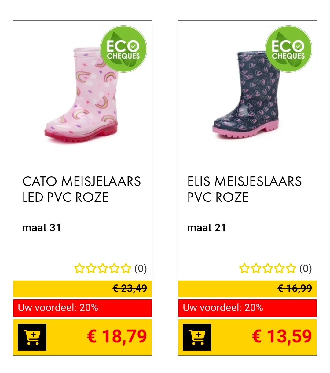 Gevavi regenlaarzen -20%