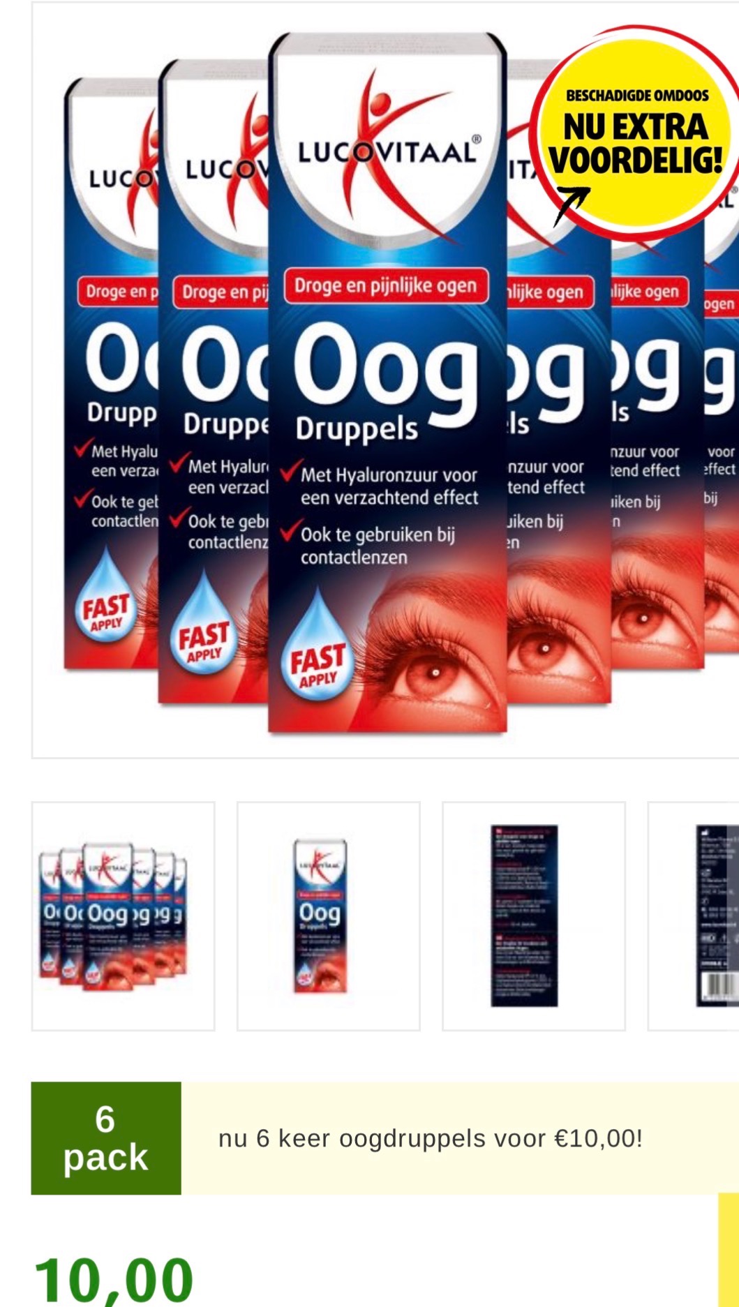 Lucovitaal oogdruppels
