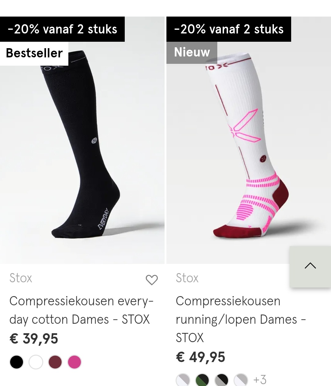 20% korting op Stox!