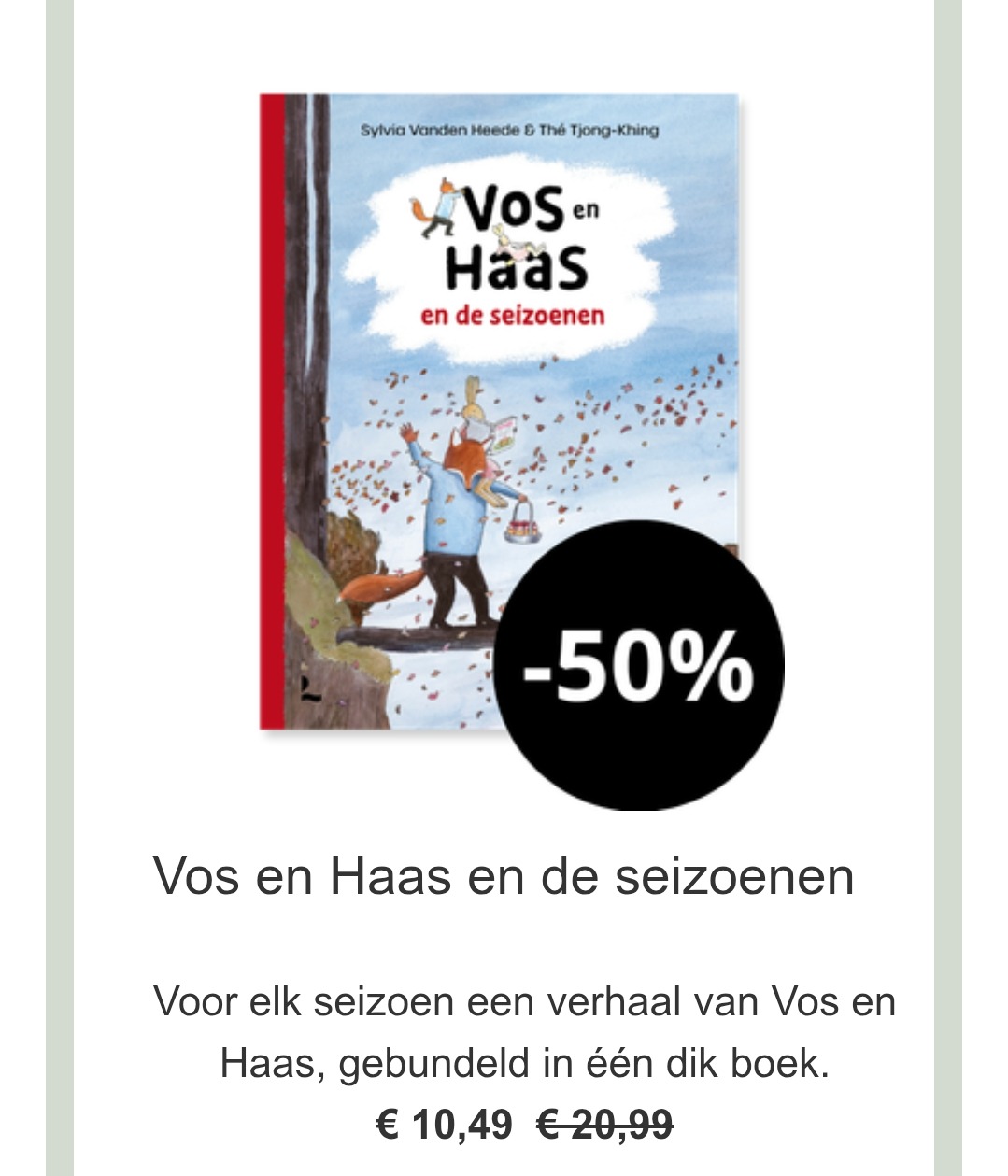 50% korting op kinderboeken