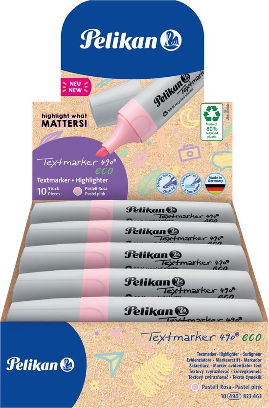 Fluostiften Pelikan 10 stuks
