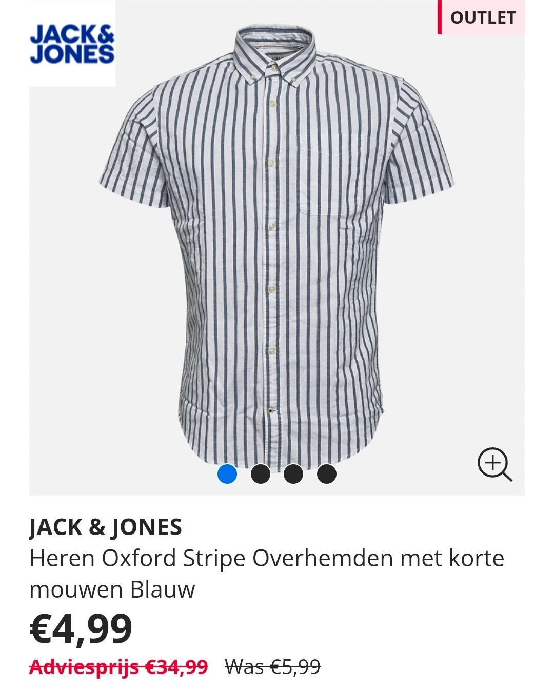 Tot -90% op JACK & JONES kleding