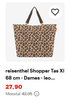 Reisenthel XL Strandtas/Shopper goedkoop bij Bol en Amazon BE/NL