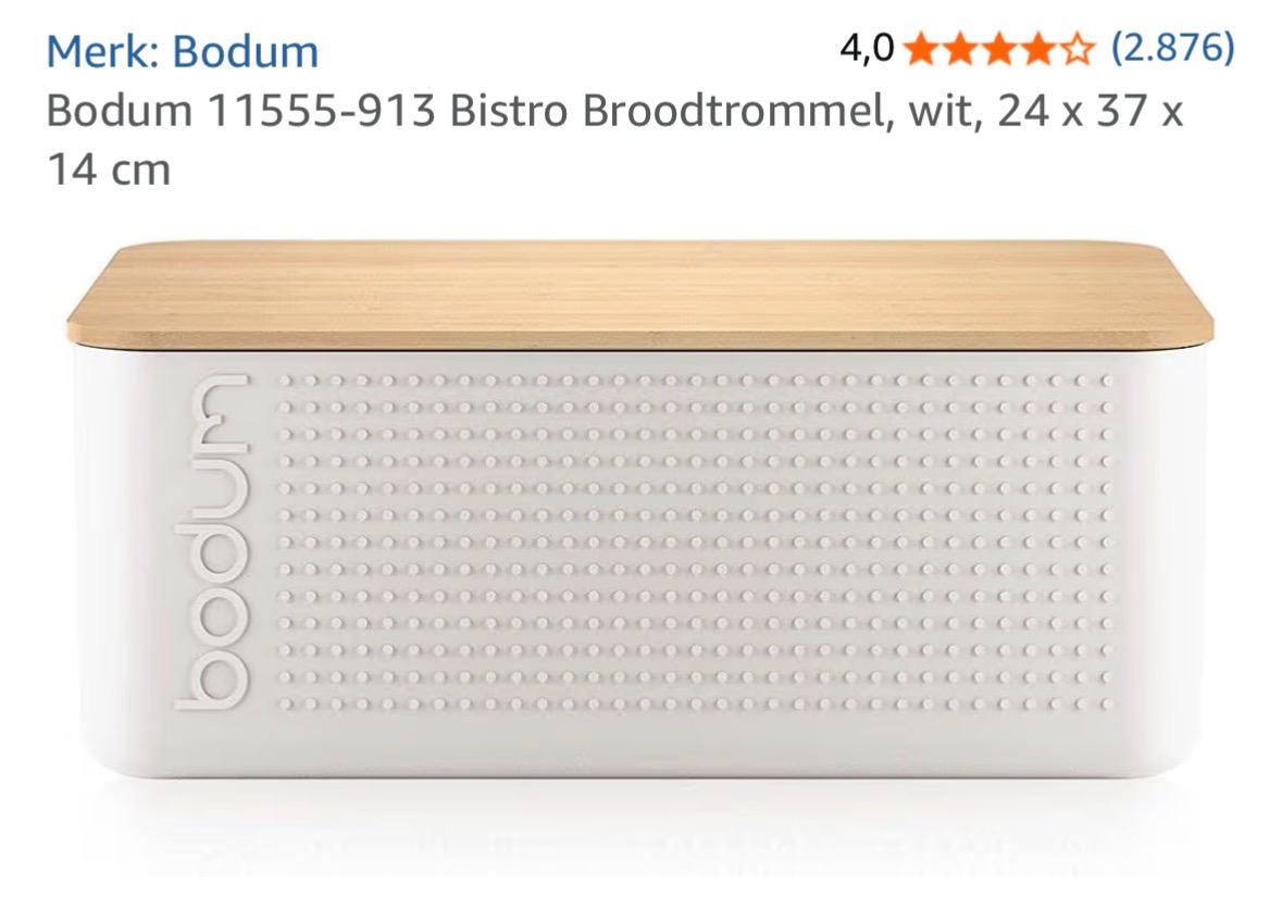 Bodum broodtrommel
