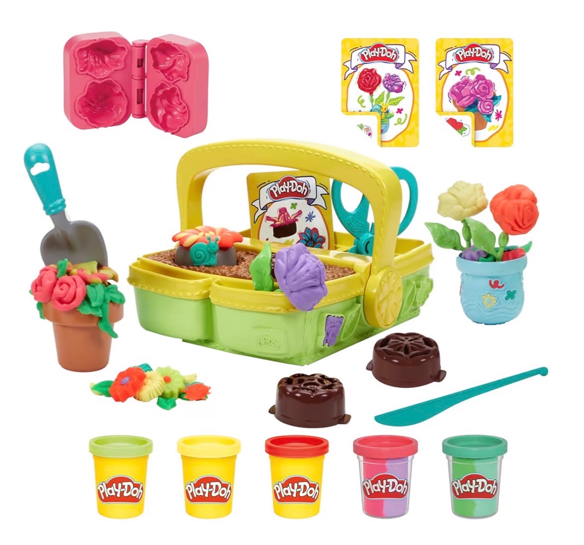 Play-Doh bloemen speelset