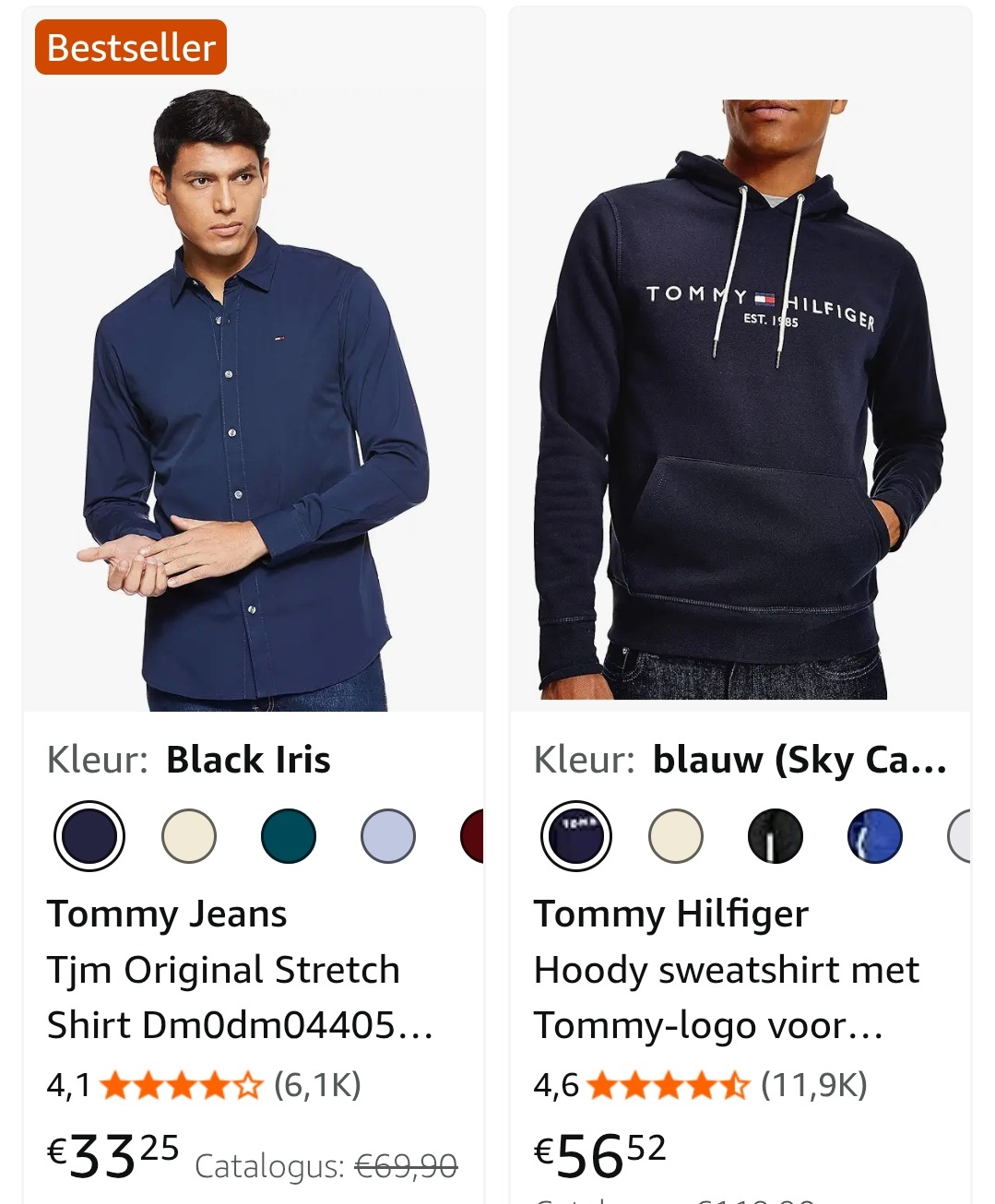 Tot 50% en meer op tommy Hilfiger
