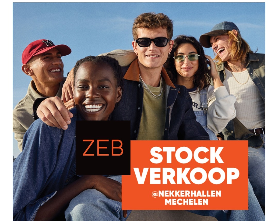 Stockverkoop ZEB 🧡 alles vanaf 0,5€