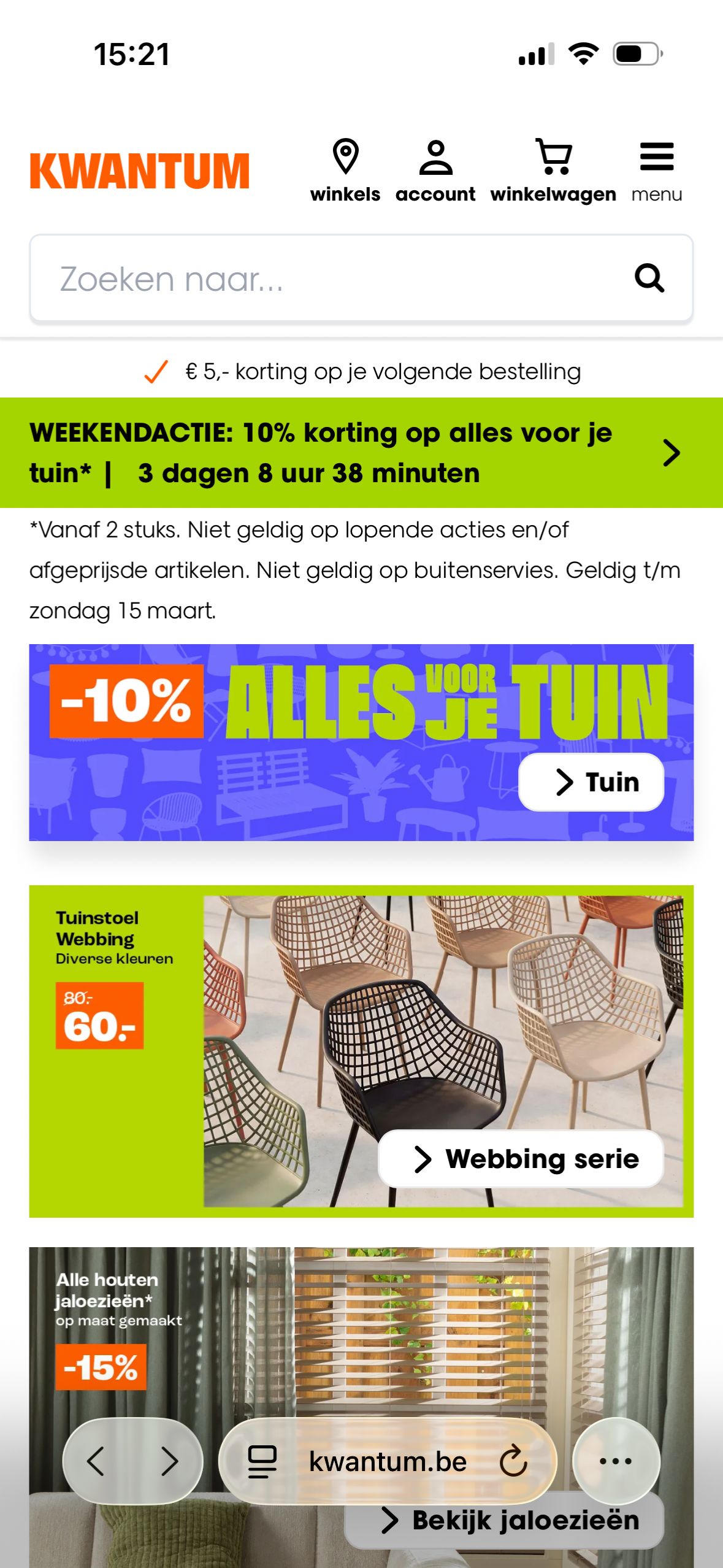 -10% voor je tuin