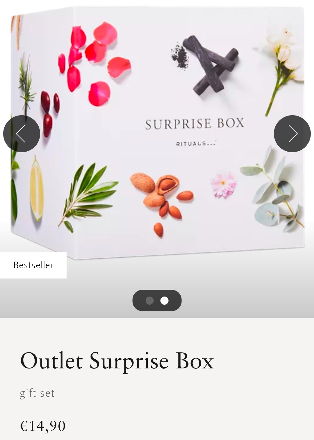 Rituals Outlet Surprise Box