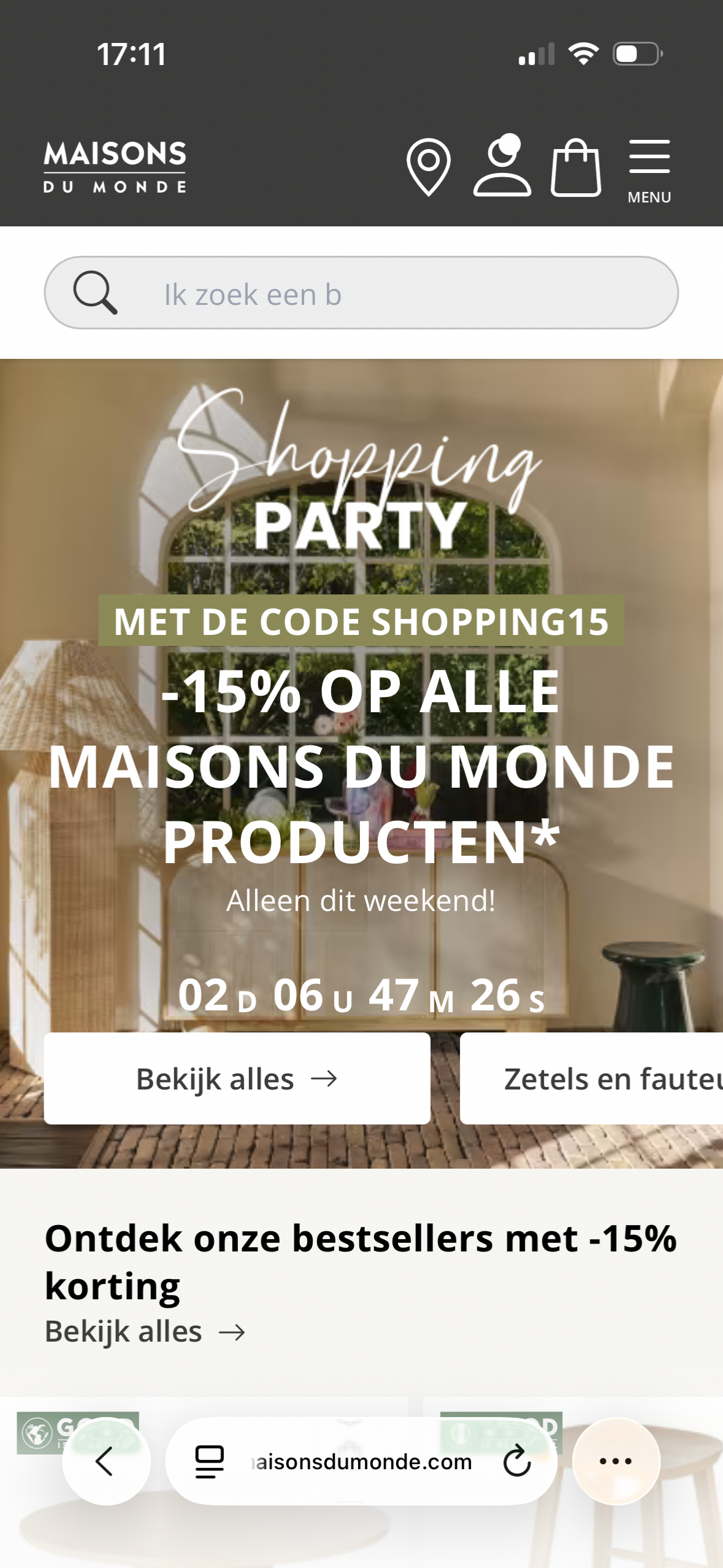 Shopping party