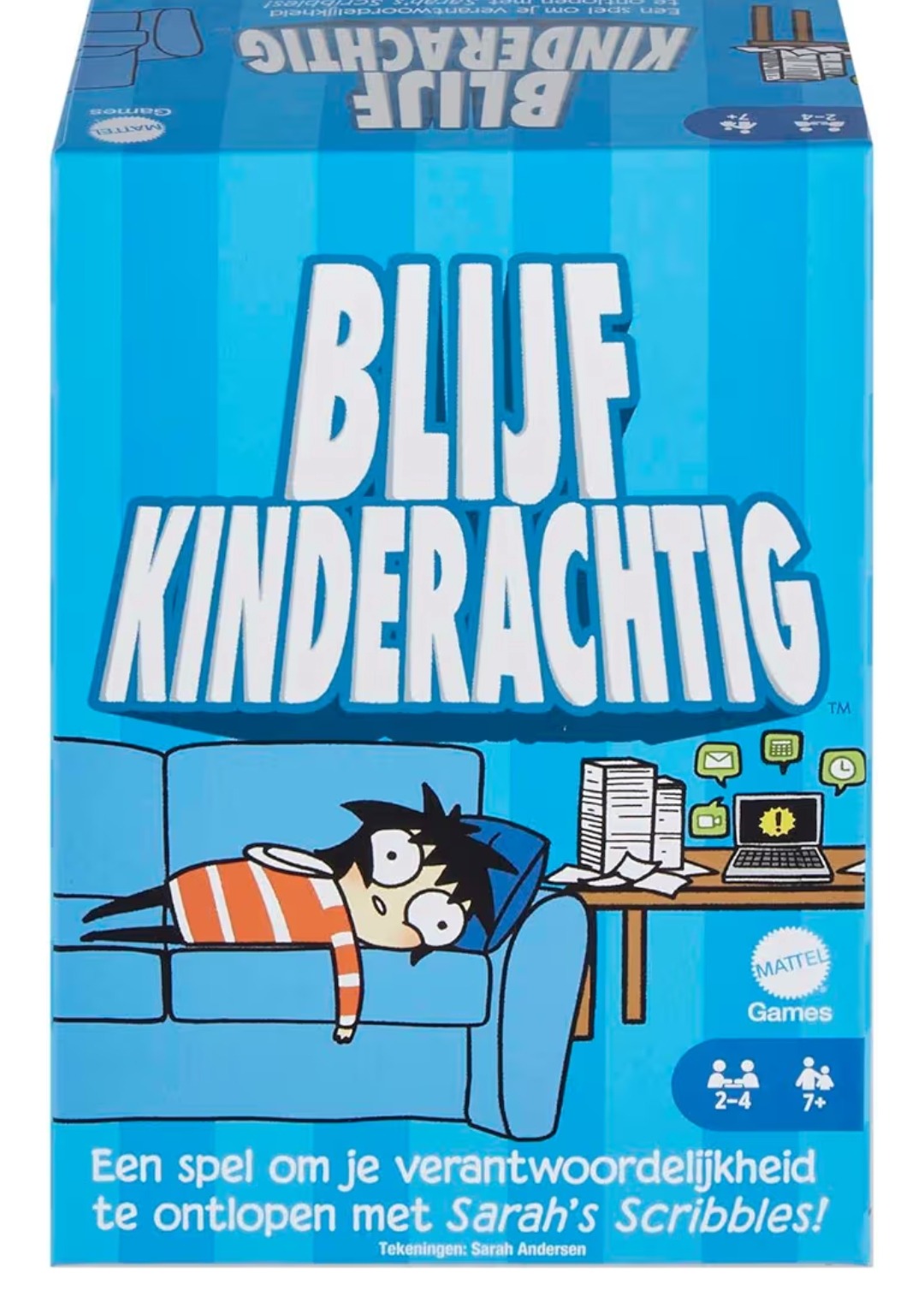 Mattel spel blijf kinderachtig