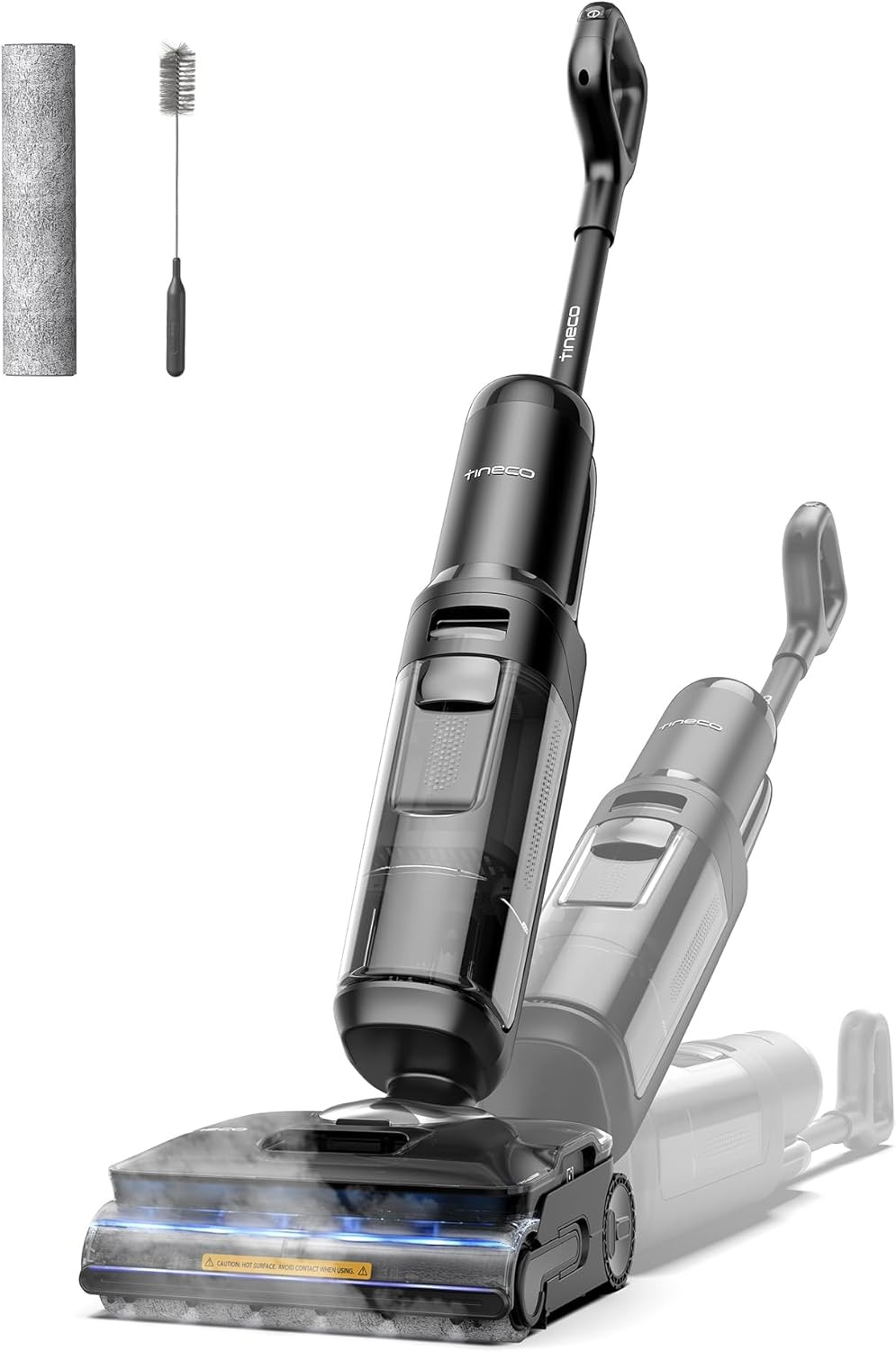 Tineco Floor One S7 Stretch Stoomreiniger 2-in-1 Draadloos – 160°C HyperSteam, 180° Plat, Zelfreiniging, 80 min Batterij