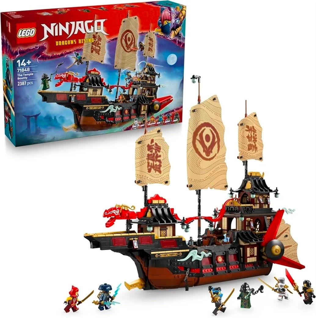 Lego Ninjago De Tempel Bounty (71848) -47%