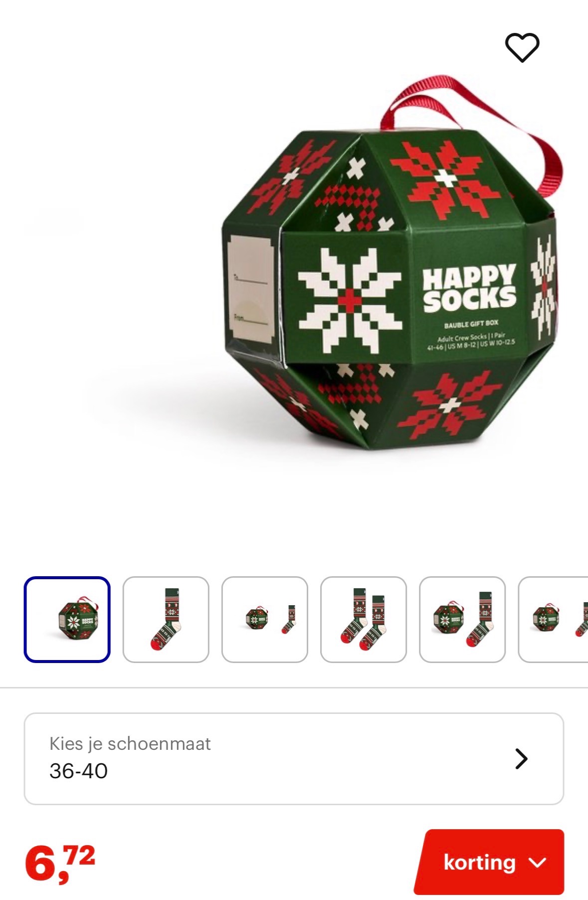 Happy socks giftbox