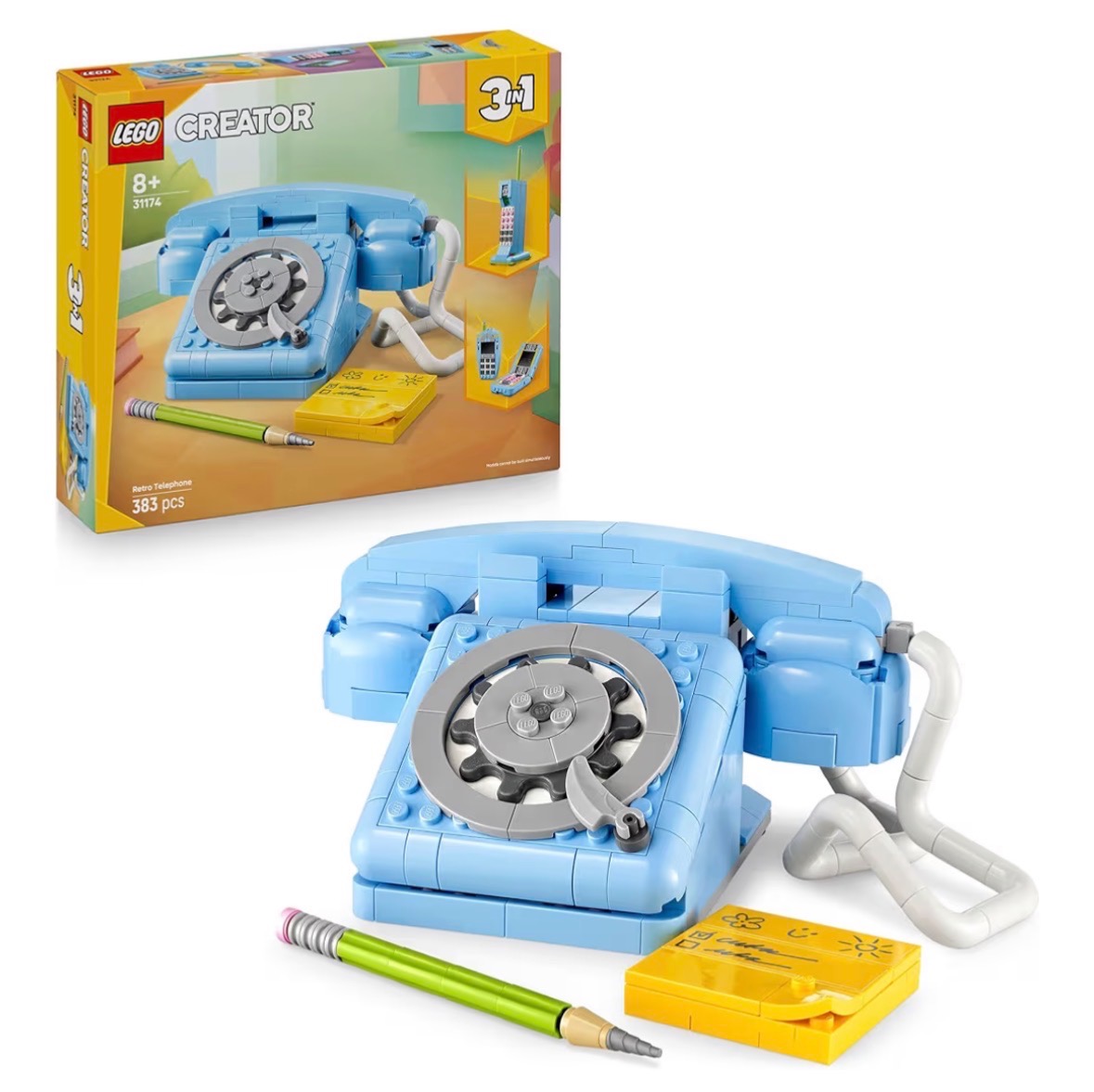 LEGO Creator 3-in-1 retro telefoon,