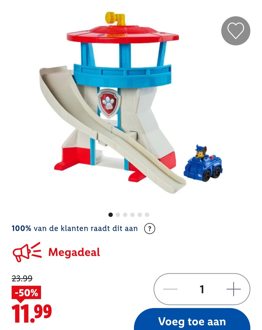 Rescue Racer uitkijktoren speelset -50%