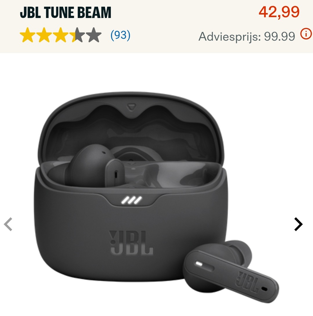 50% korting op JBL artikelen