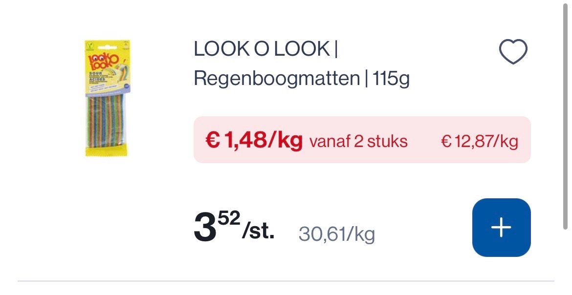 Lookolook snoepjes aan mooie prijs