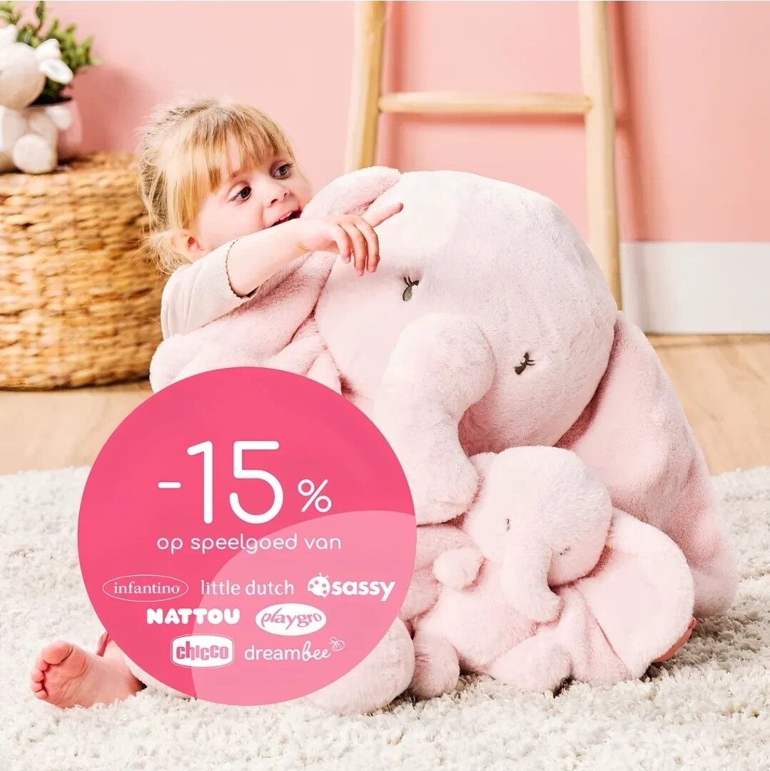 -15% op speelgoed bij Dreambaby