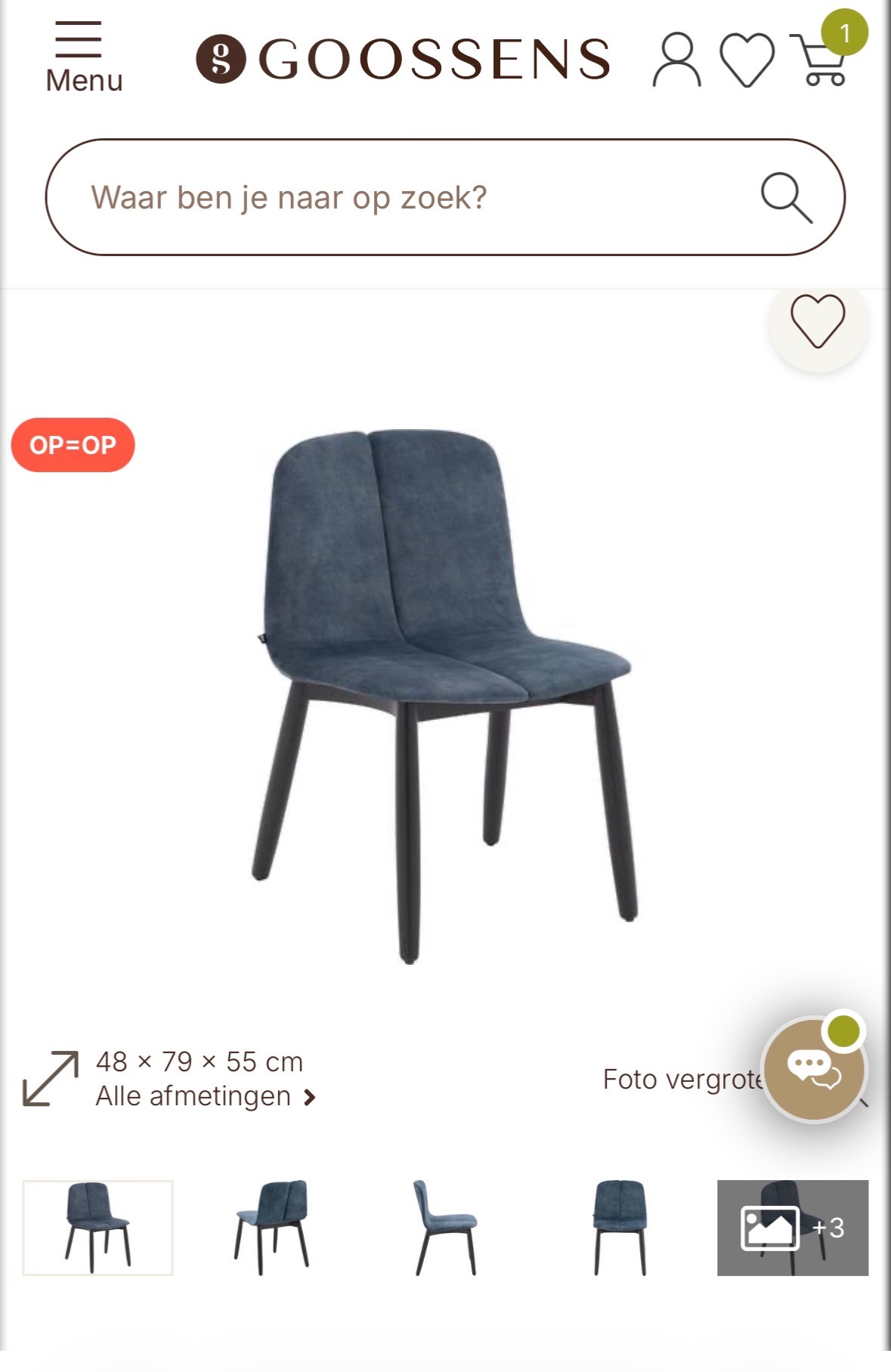 Image of eetkamerstoel