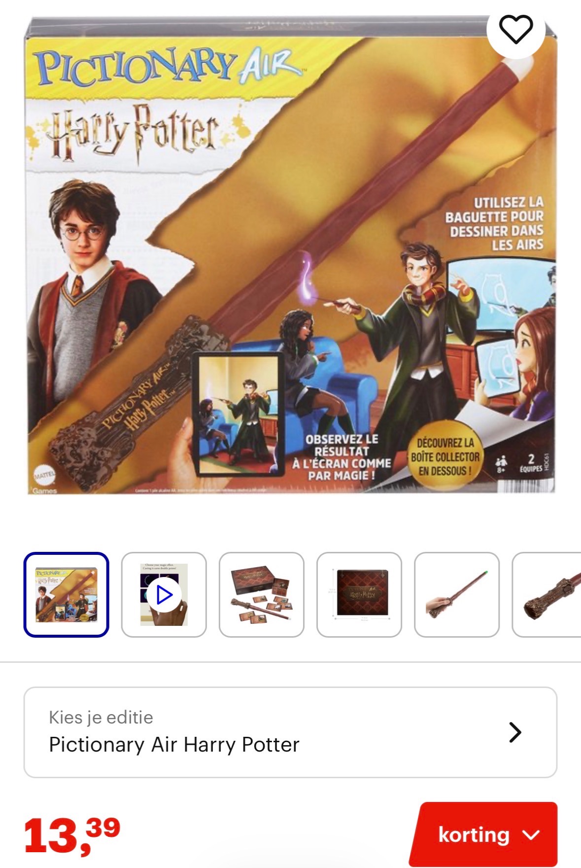 Pictionary Air Harry Potter