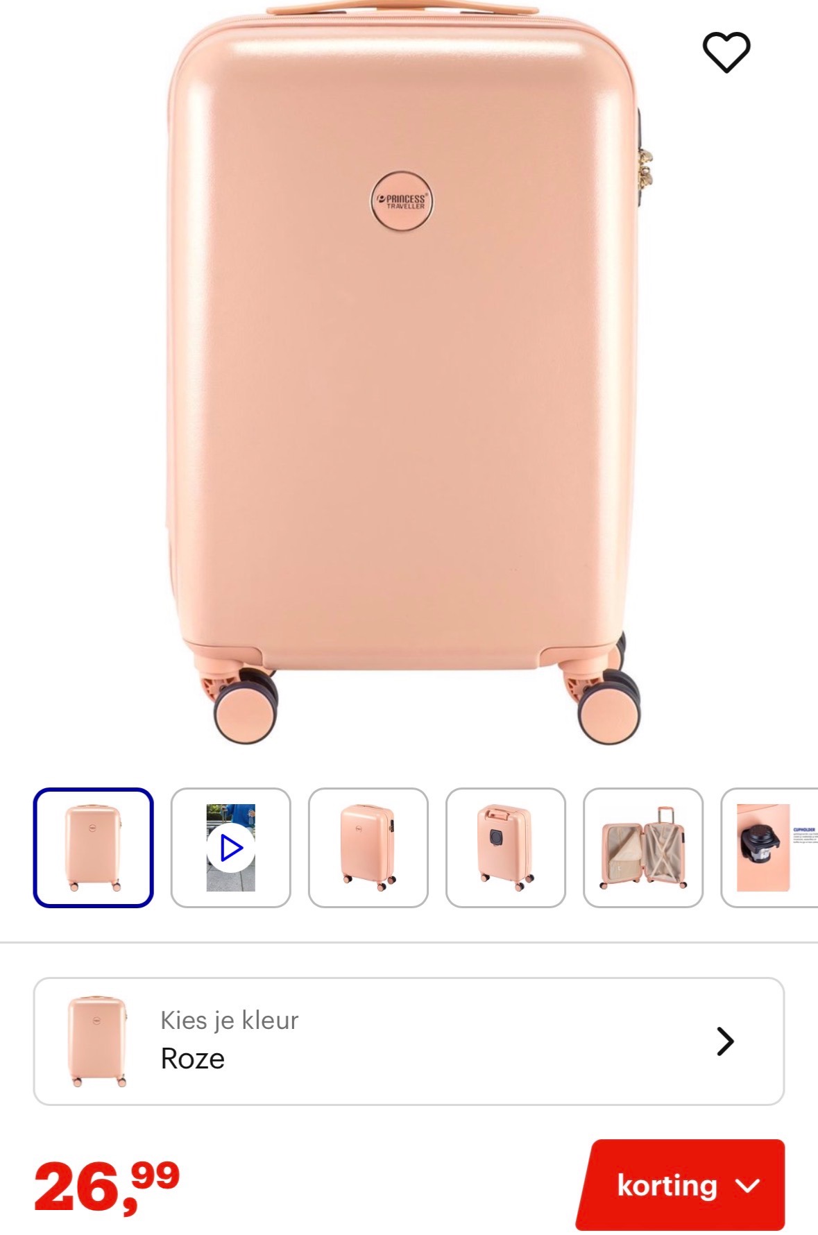 Princess handbagage