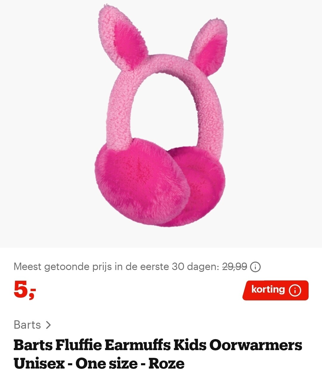 Barts oorverwarmers