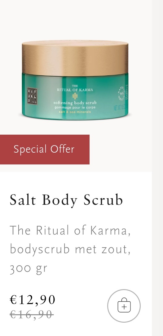 25% korting bij Rituals 🧖