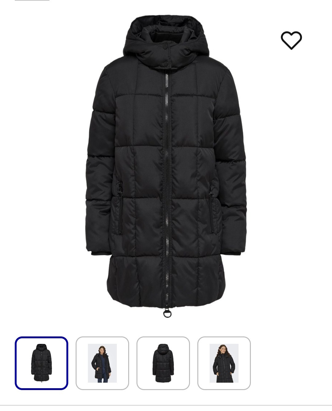 JDY gewatteerde jas maat S -65%