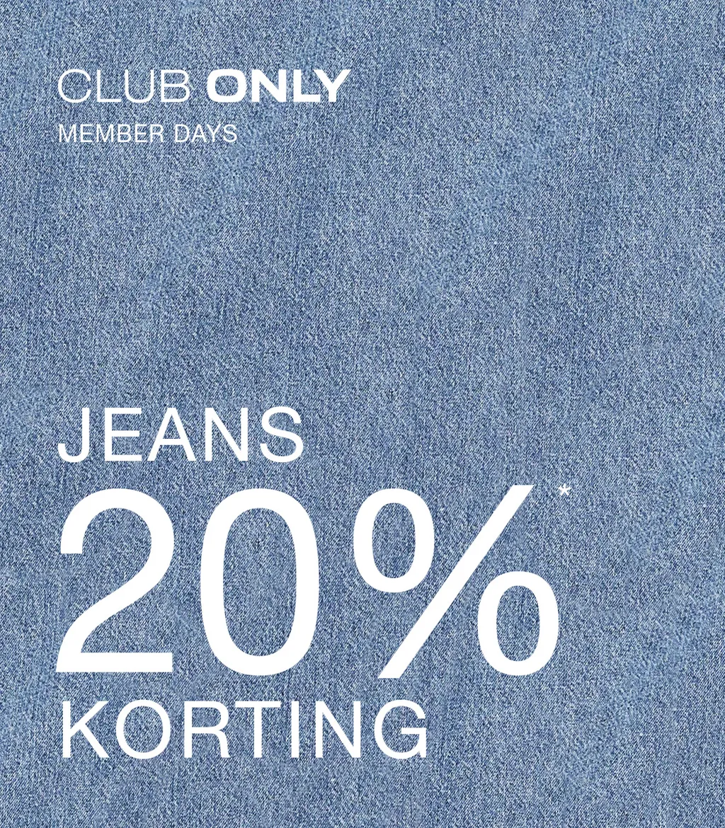 Jeans -20% bij Only