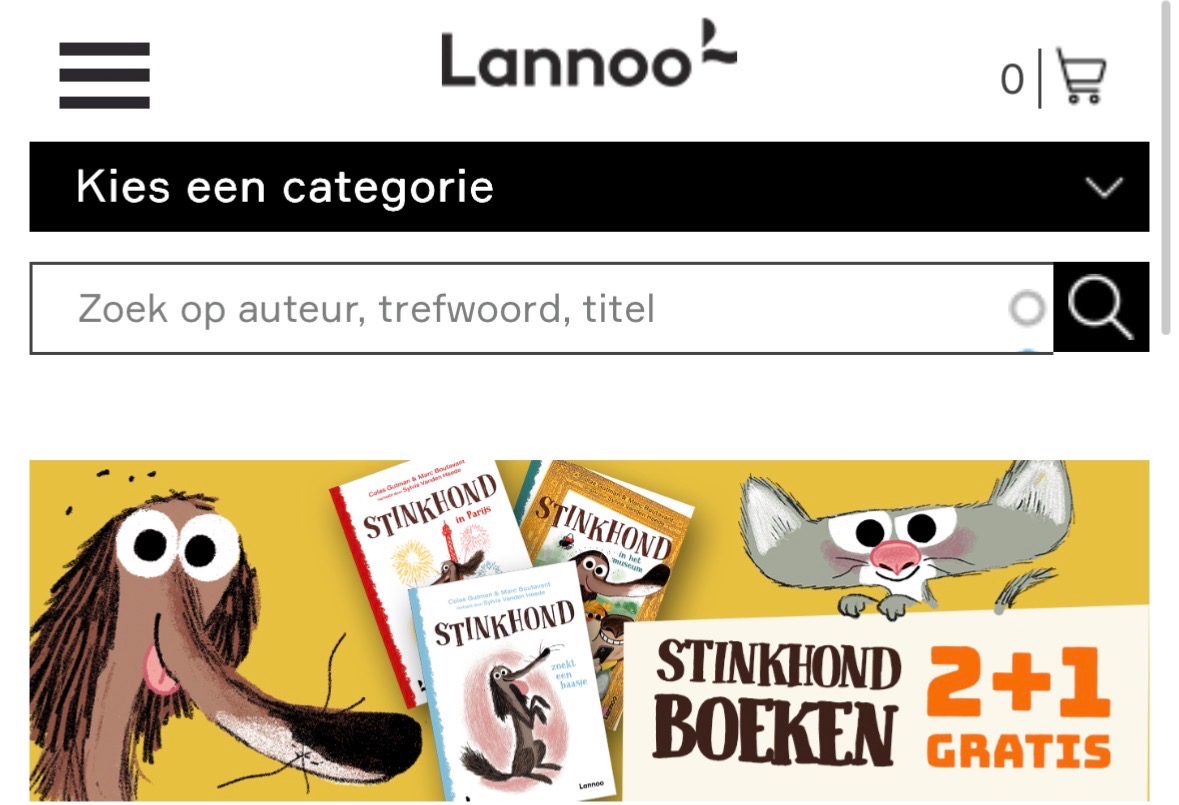 boeken van Stinkhond 2 + 1 gratis Kortingscode