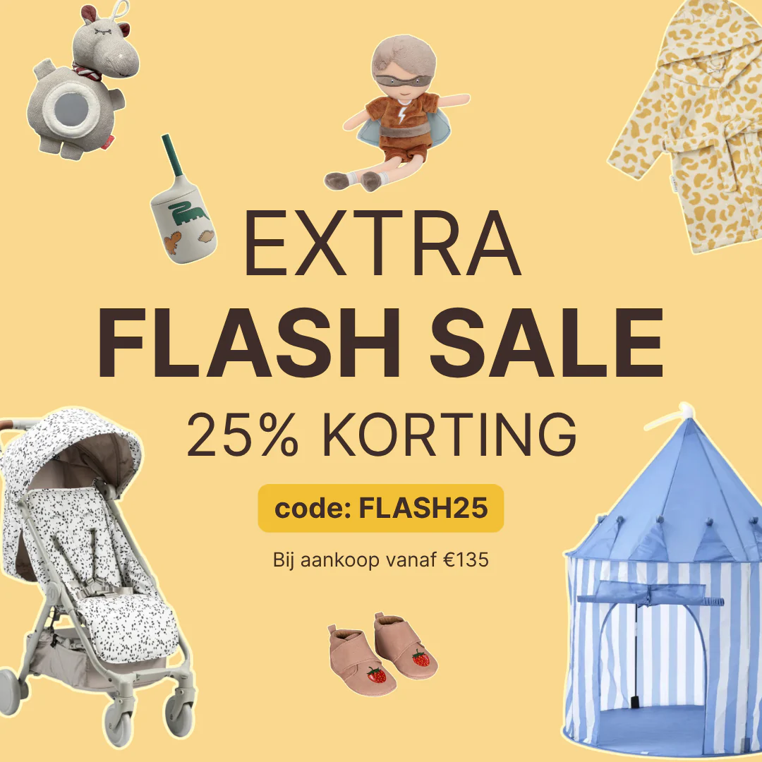 FLASH SALE: 25% EXTRA KORTING
