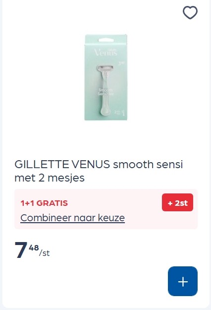 Venus apparaten goedkoper