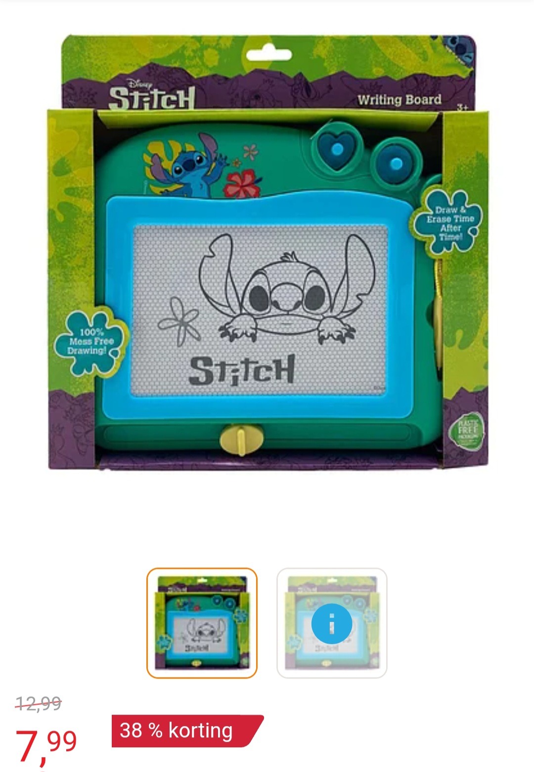 Magnetisch Tekenbord Stitch -38%