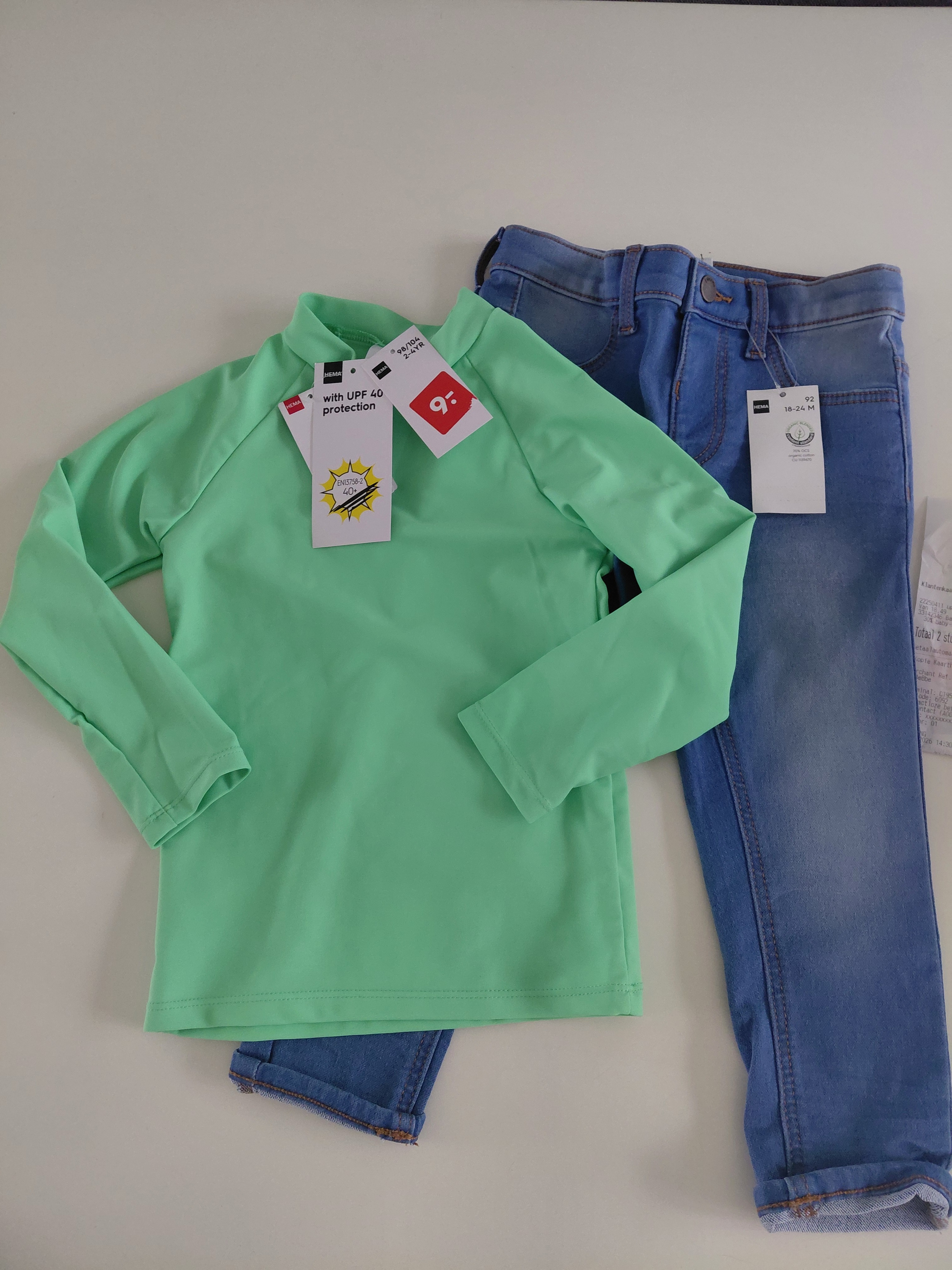 Kinderkleding in promo bij Hema