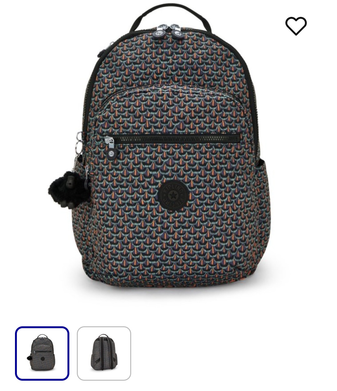 Kipling Seoul Dames Rugzak - Geo Feather