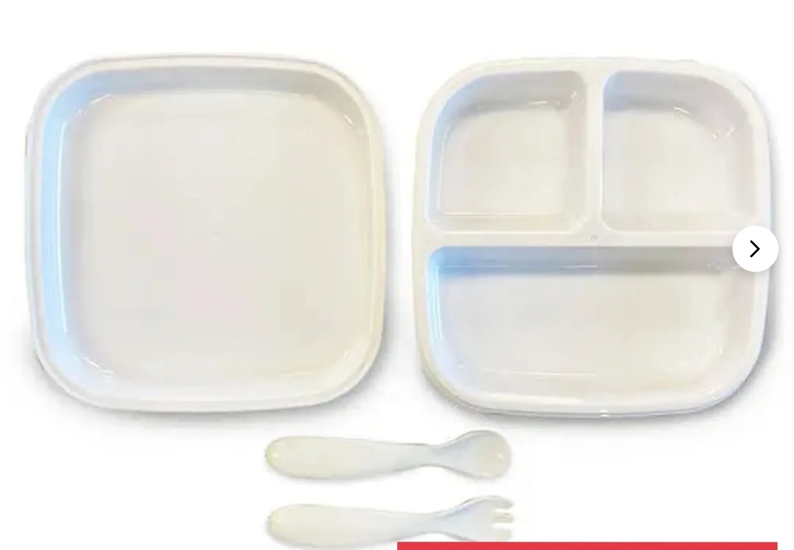 Quuby kinderservies set wit