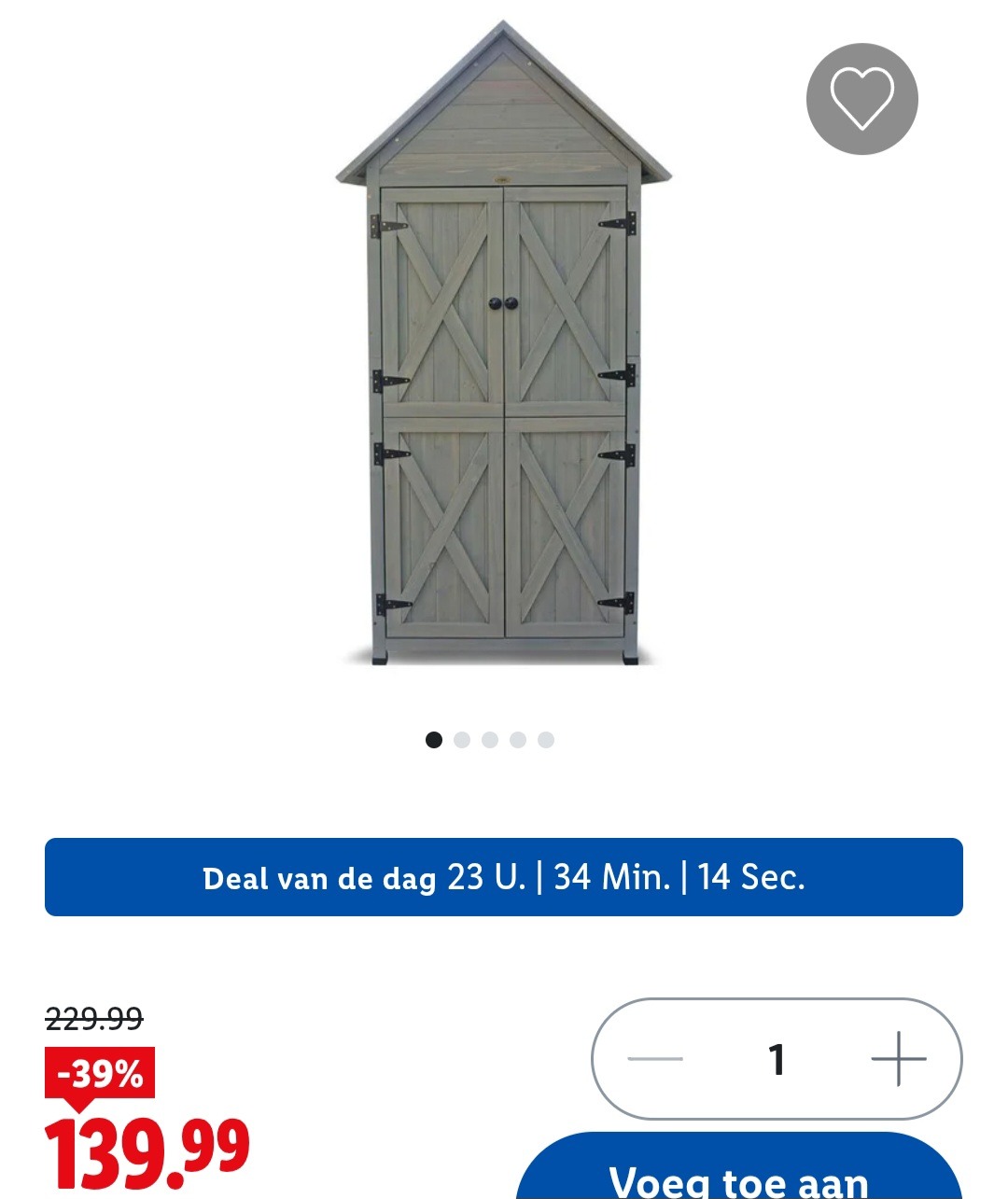 Tuinkast Lena -39%