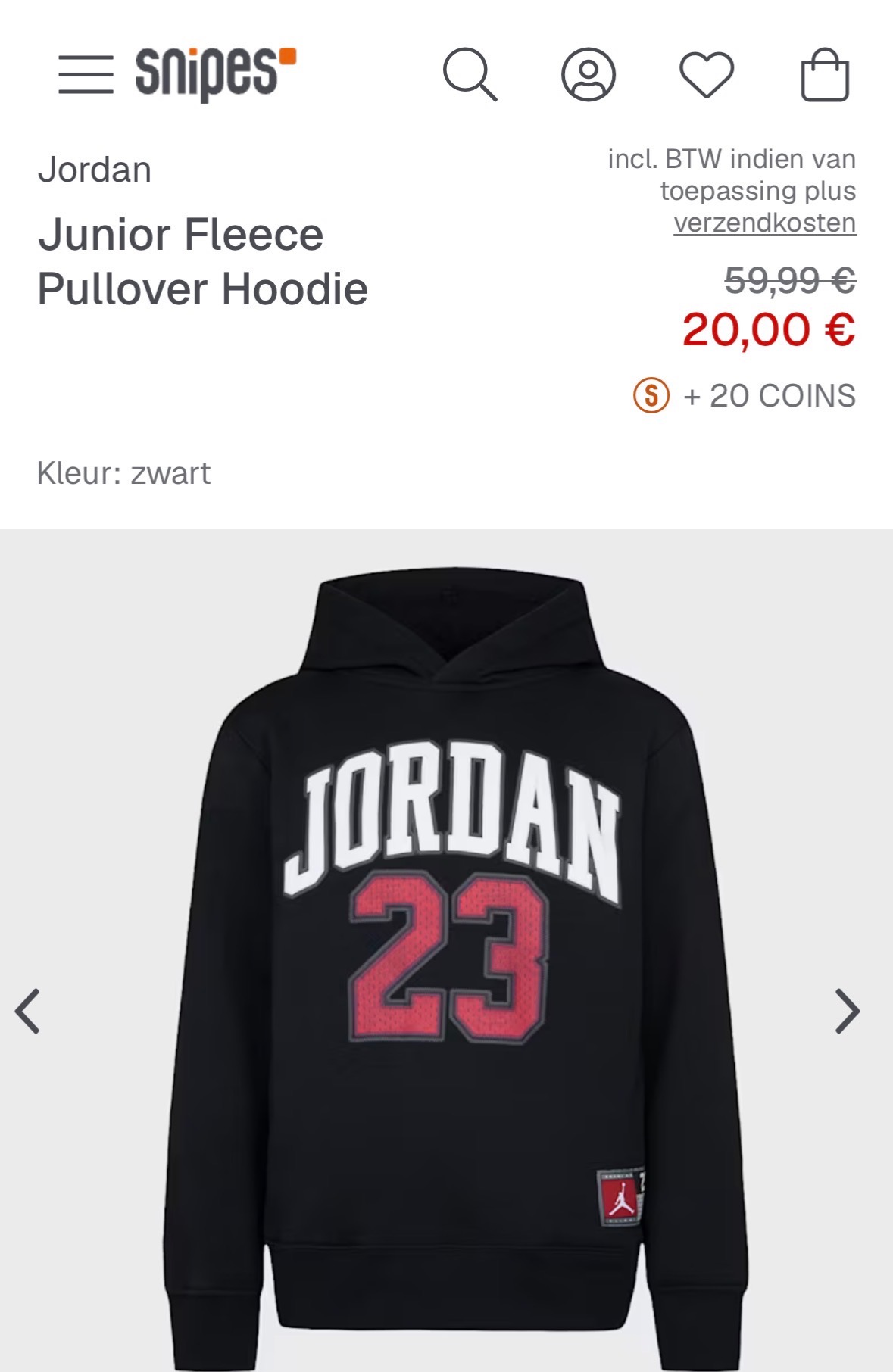 Jordan trui