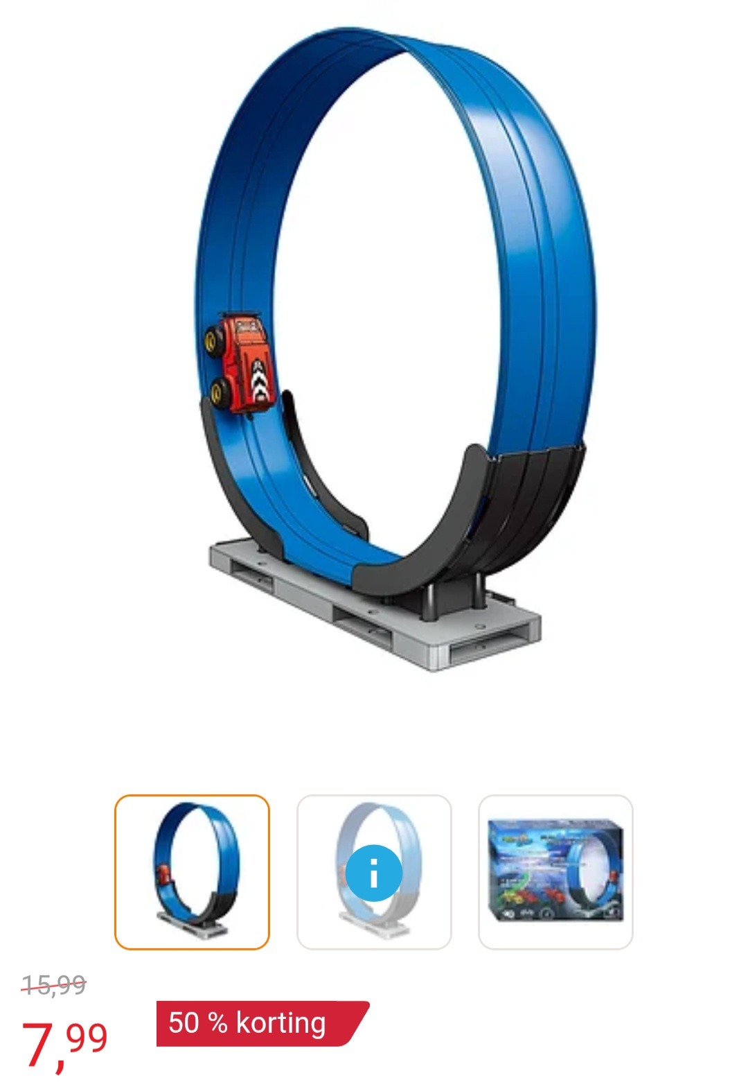 Racebaan Magnetisch, 15dlg -50%