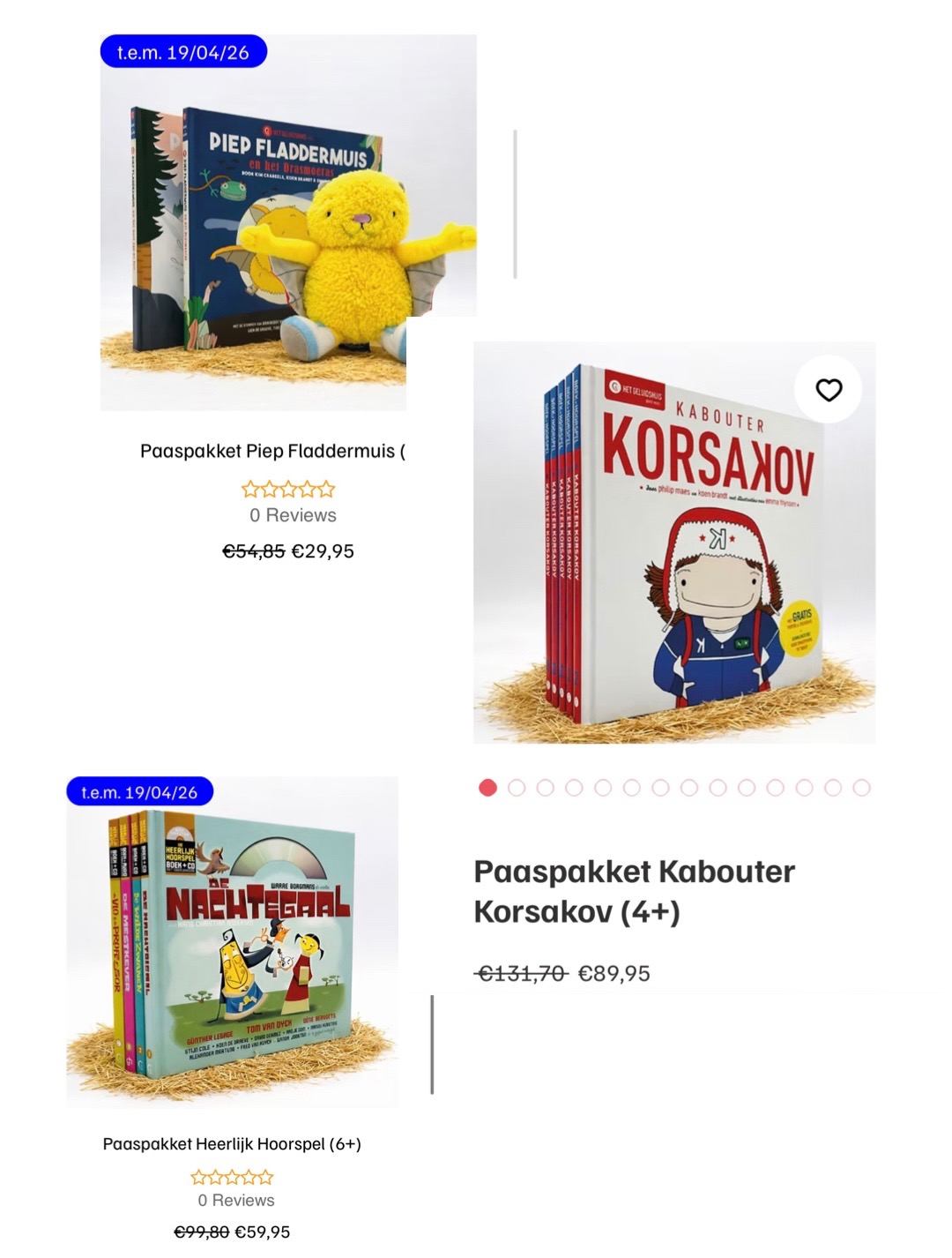 Paas deals bij het Geluidshuis