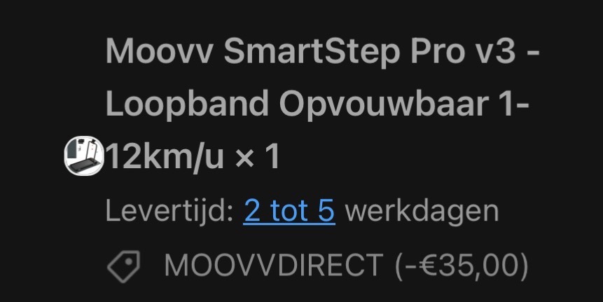 Kortingscode Moovv