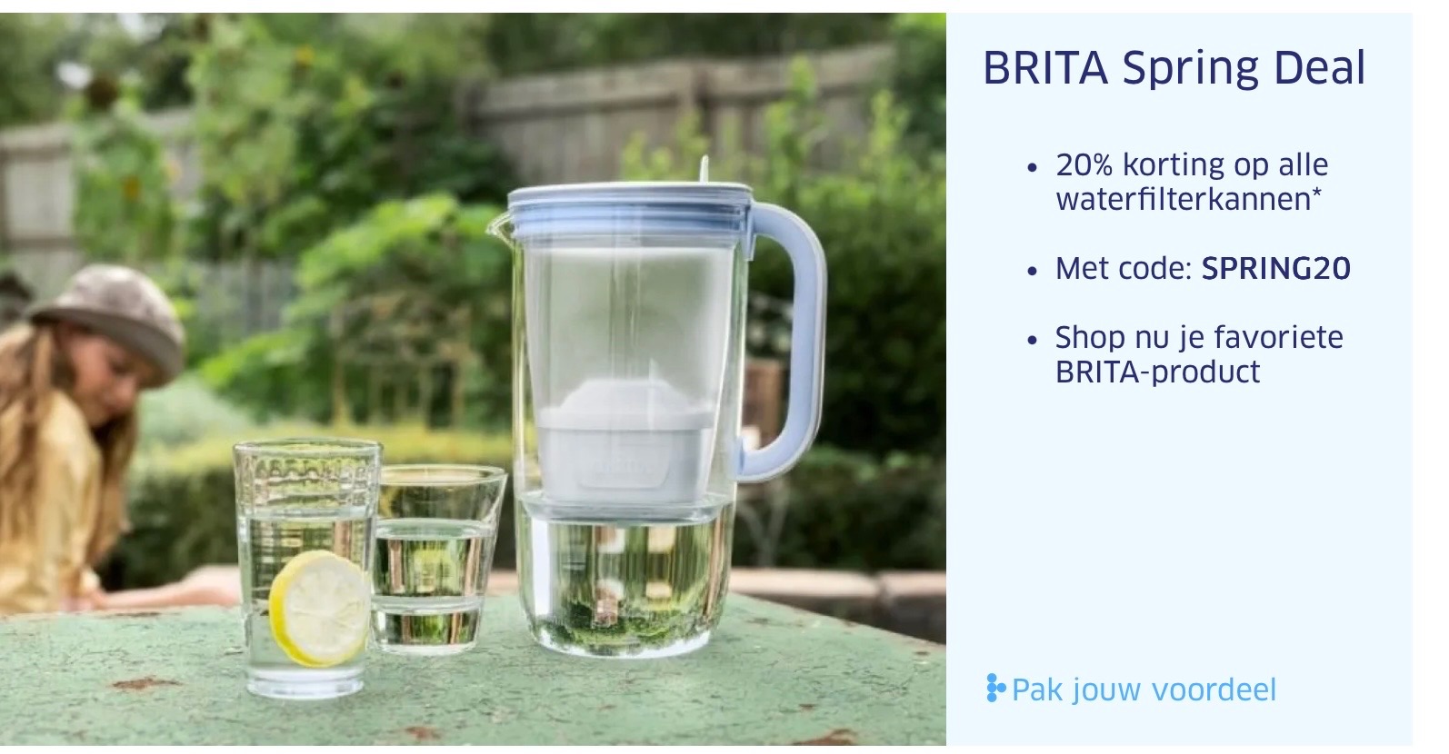 Brita kannen -20%