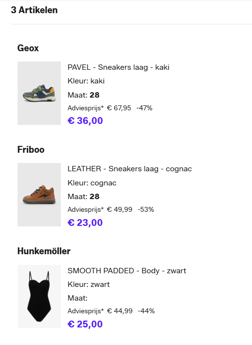 Kids schoenen + body aan bijna -50% bij Zalando Lounge