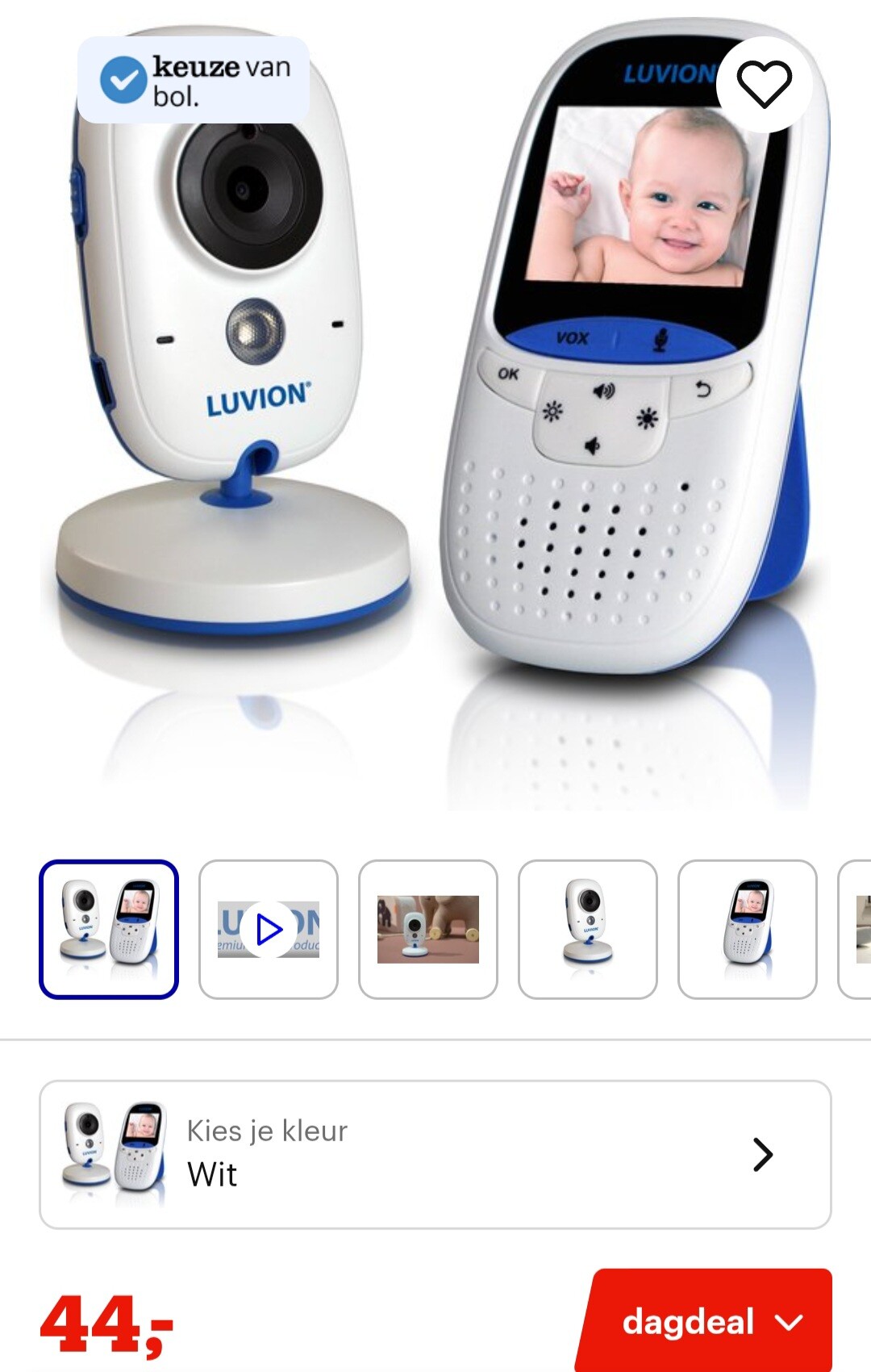 LUVION® babyfoon met camera -56%