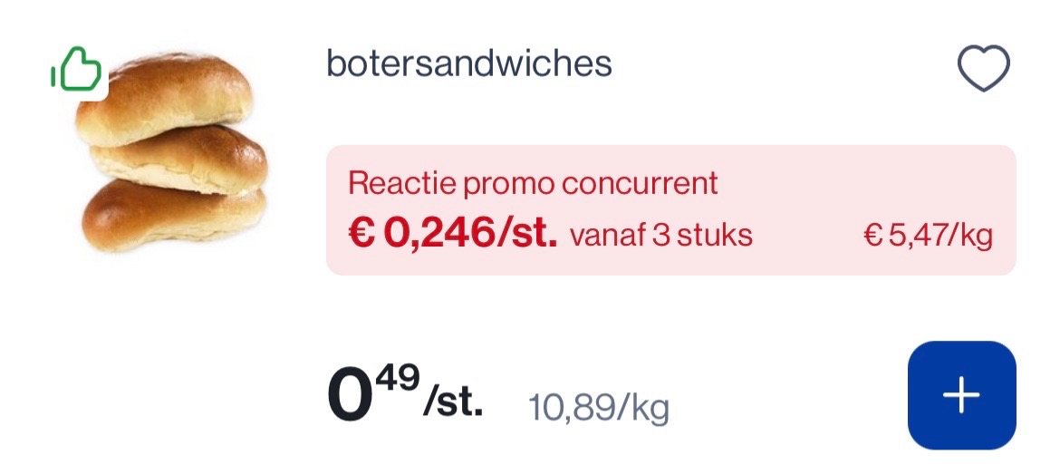 Shandwiches voor slechts 0,25€ bij okay