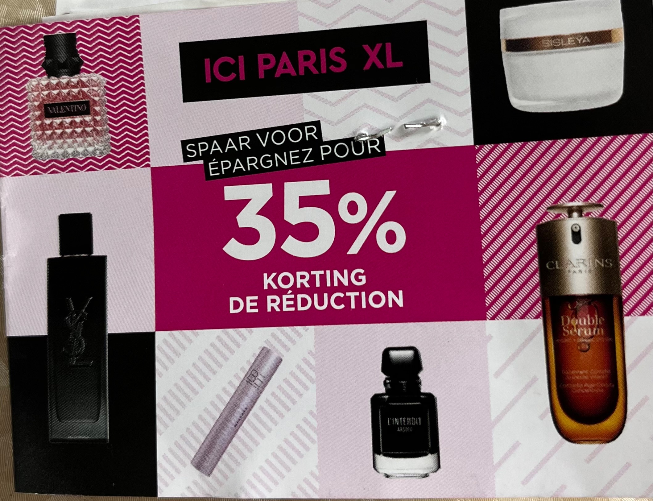 Spaaractie tot 35% korting bij ici PARIS